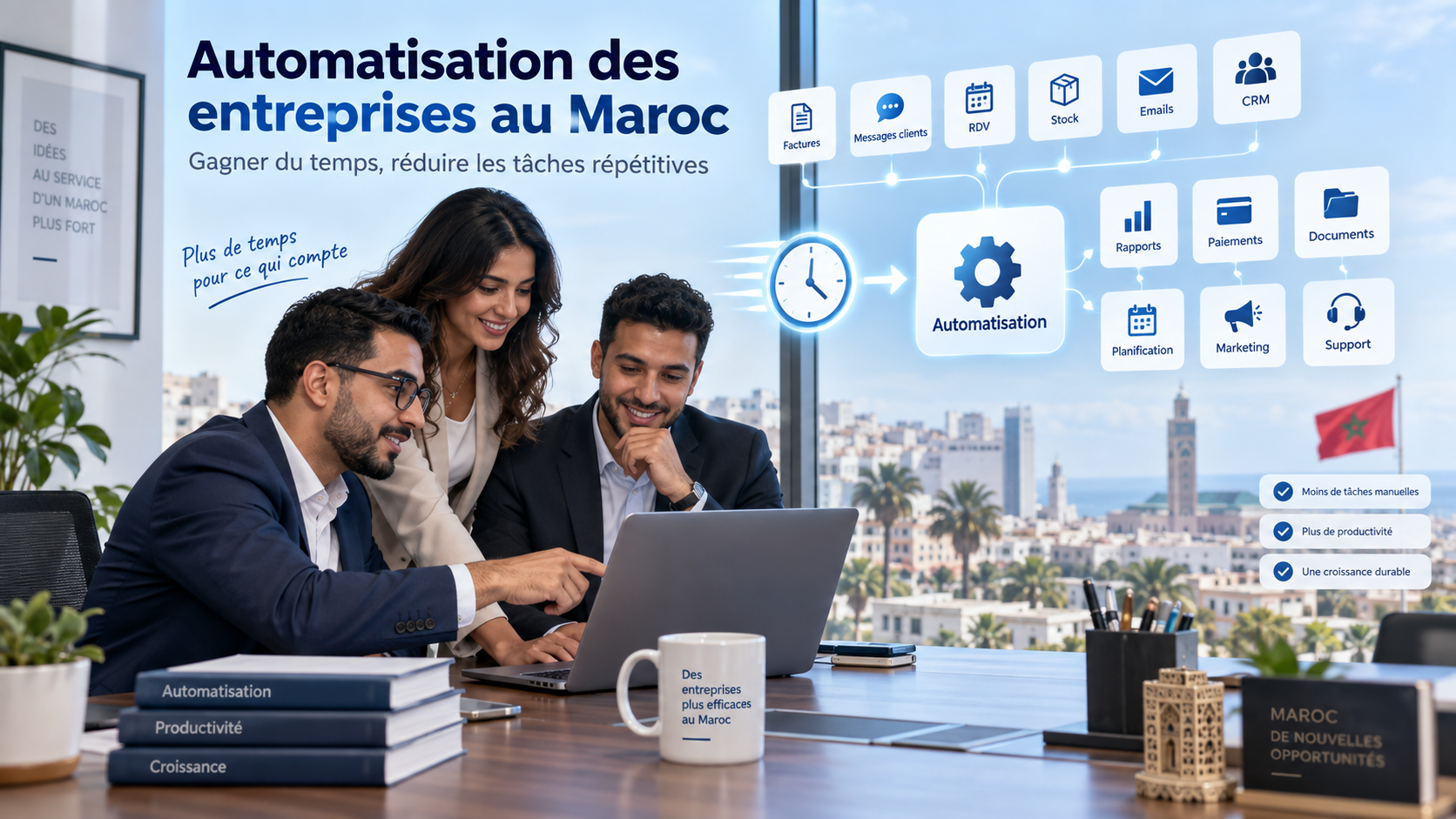 Automatisation des entreprises au Maroc